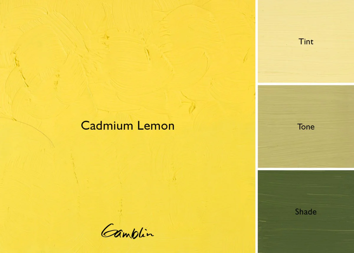 Gamblin Artist's Oil Colors Cadmium Lemon 37 ml - Image 2
