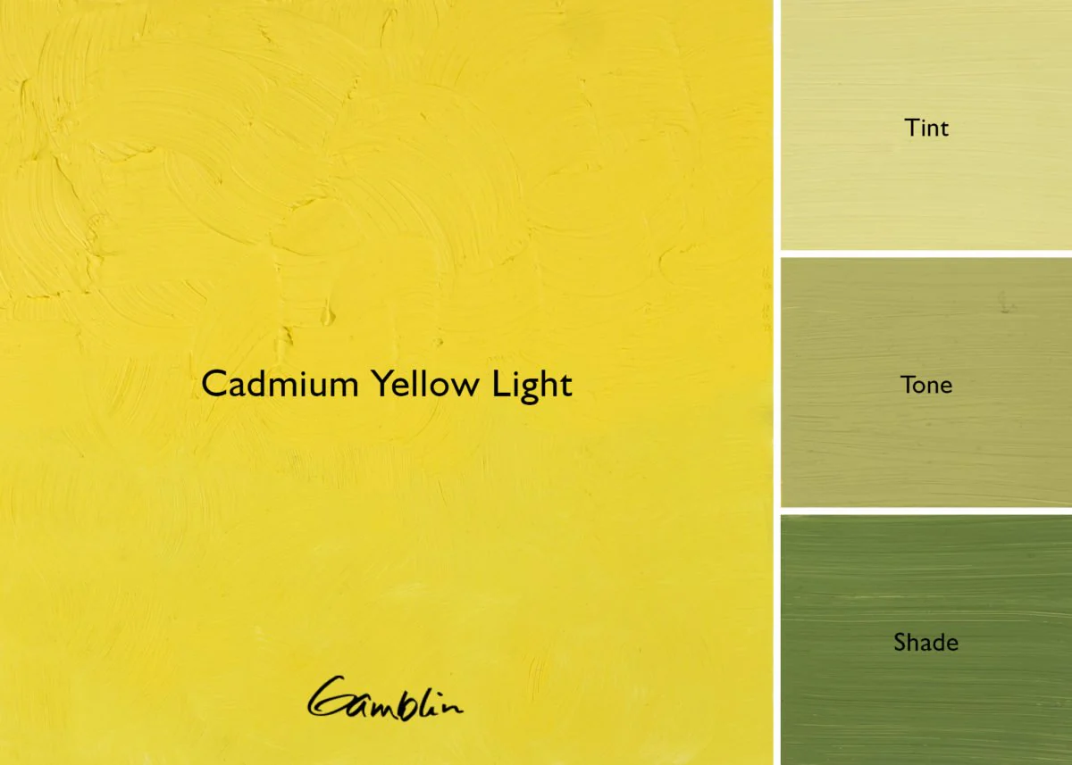 Gamblin Artist's Oil Colors Cadmium Yellow Light 37 ml - Image 2