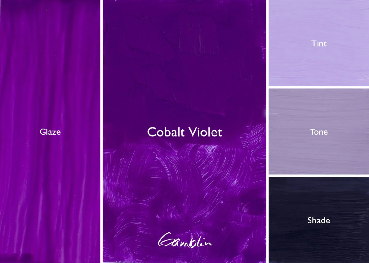 Gamblin Artist's Oil Colors Cobalt Violet 37 ml - Image 2