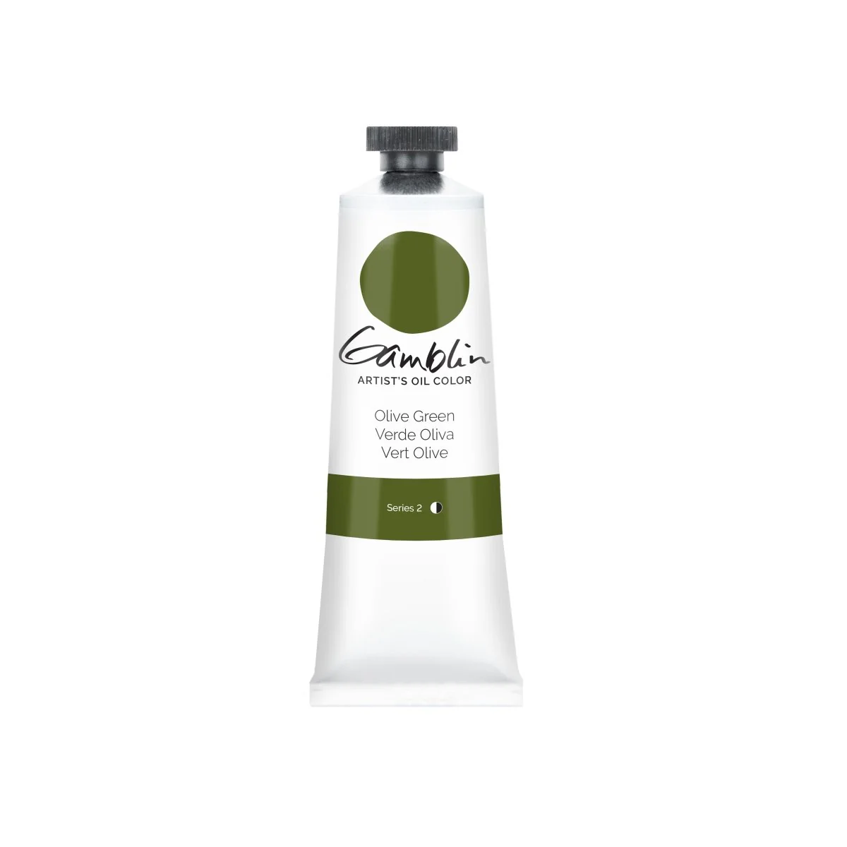 Gamblin Artist's Oil Colors Olive Green 37 ml