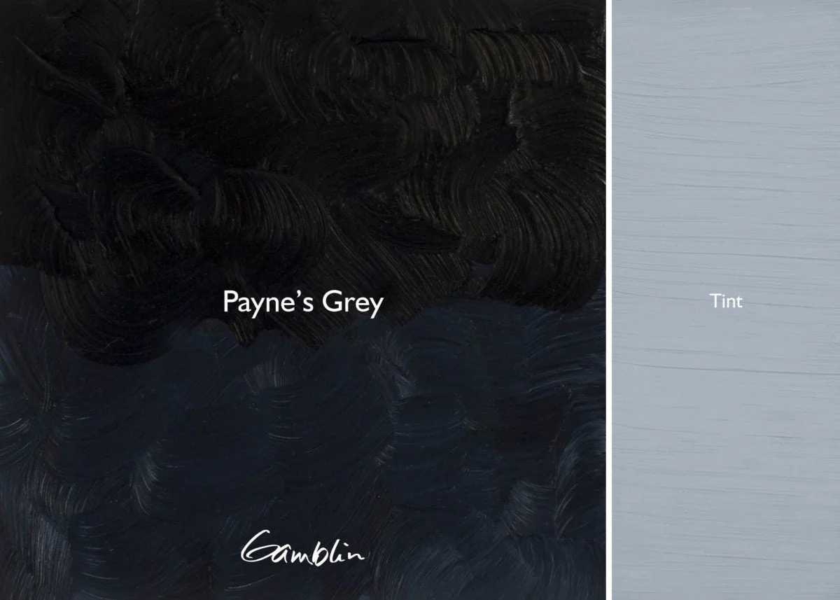 Gamblin Artist's Oil Colors Payne's Grey 37 ml - Image 2