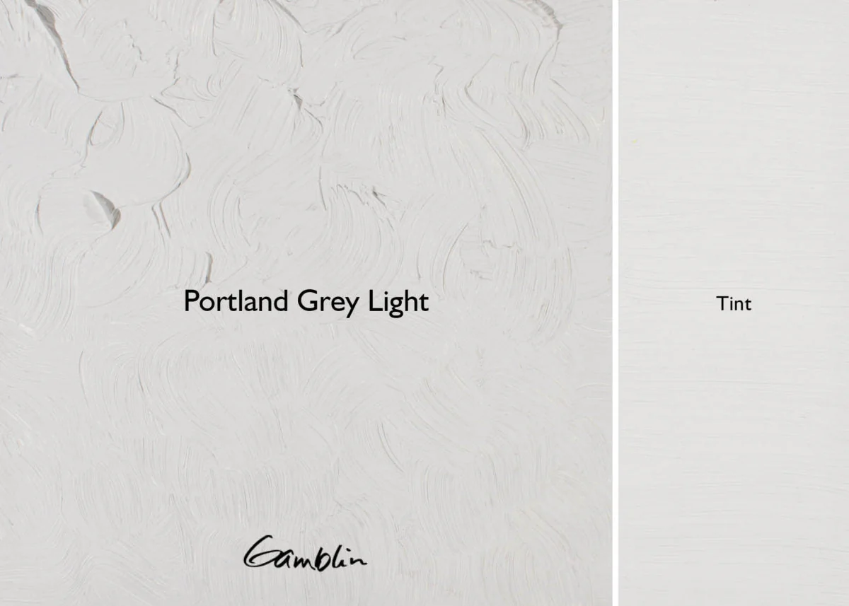 Gamblin Artist's Oil Colors Portland Grey Light 37 ml - Image 2