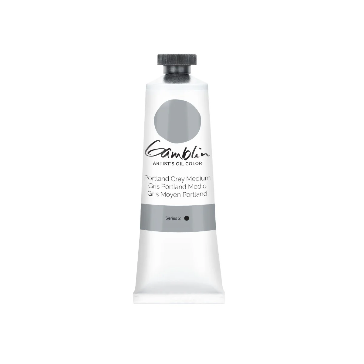 Gamblin Artist's Oil Colors Portland Grey Medium 37 ml