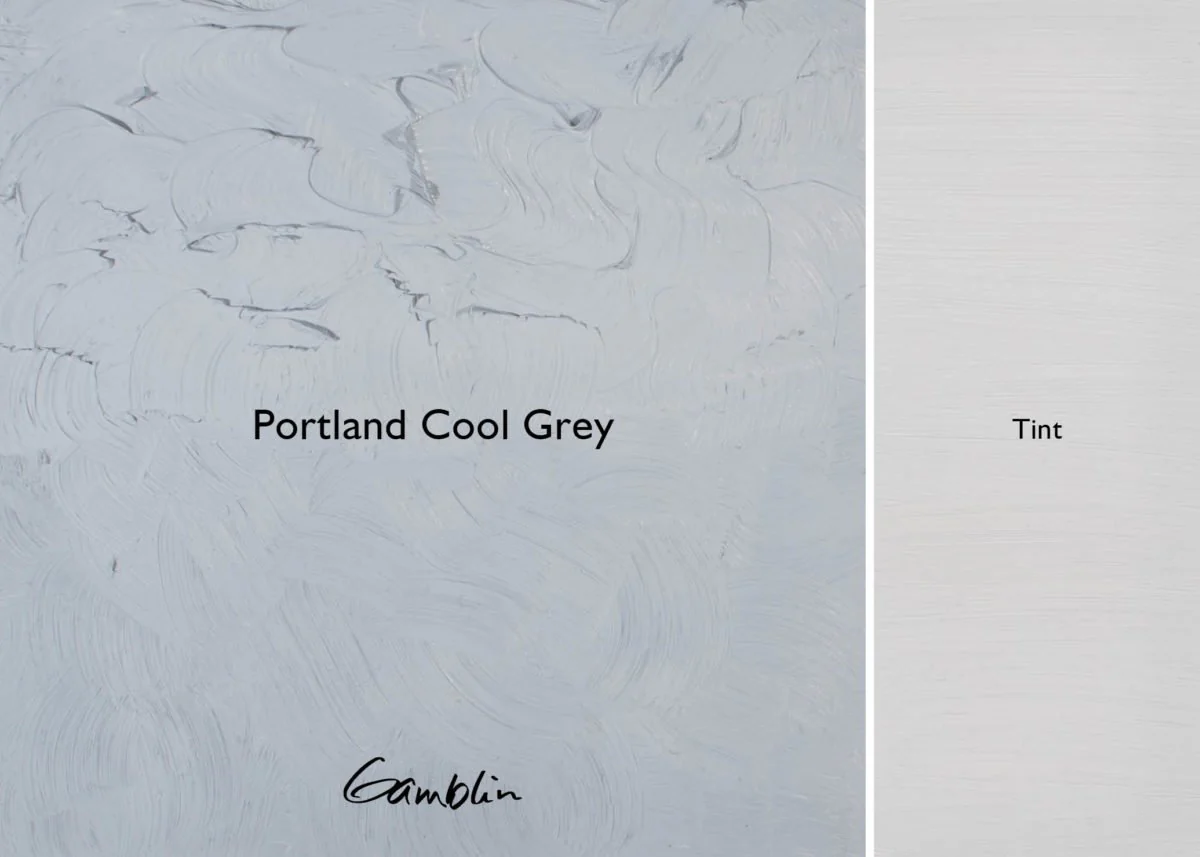 Gamblin Artist's Oil Colors Portland Cool Gray 37 ml - Image 2