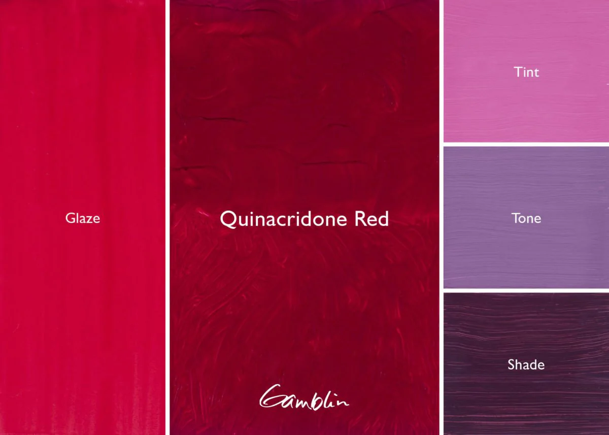 Gamblin Artist's Oil Colors Quinacridone Red 37 ml - Image 2
