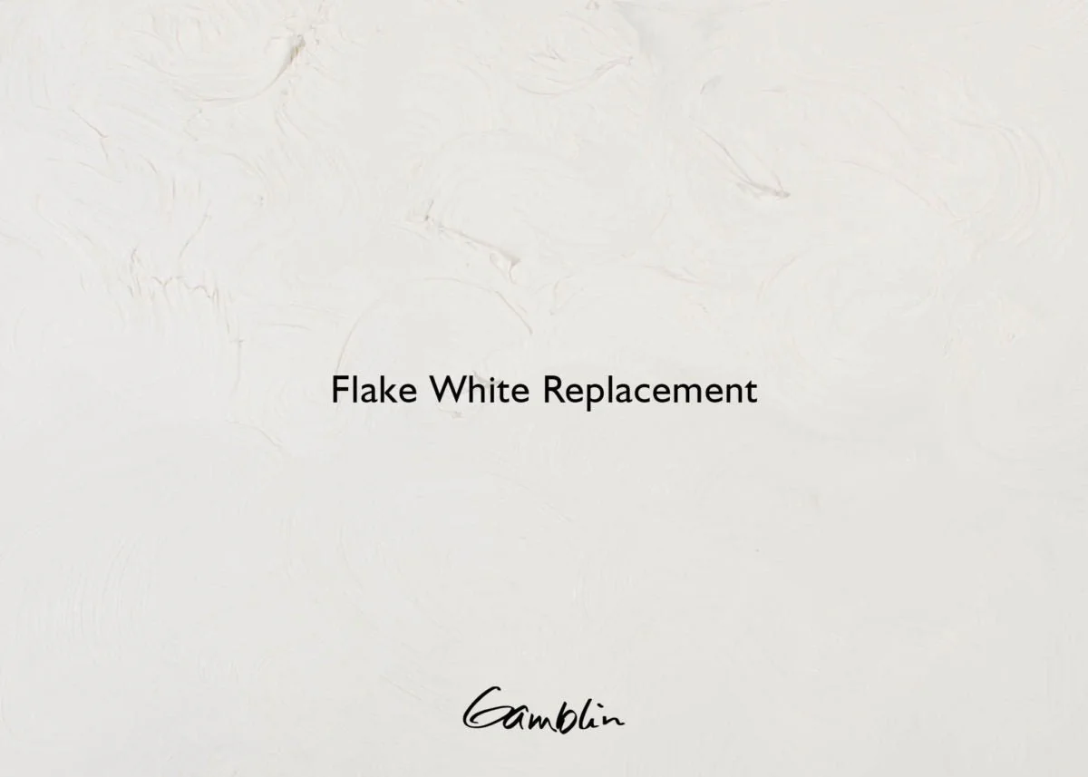 Gamblin Artist's Oil Colors Flake White Replacement 37 ml - Image 2