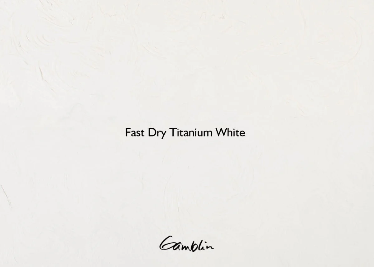 Gamblin Artist's Oil Colors Fast Dry White 37 ml (Formerly Quick Dry Titanium White) - Image 2