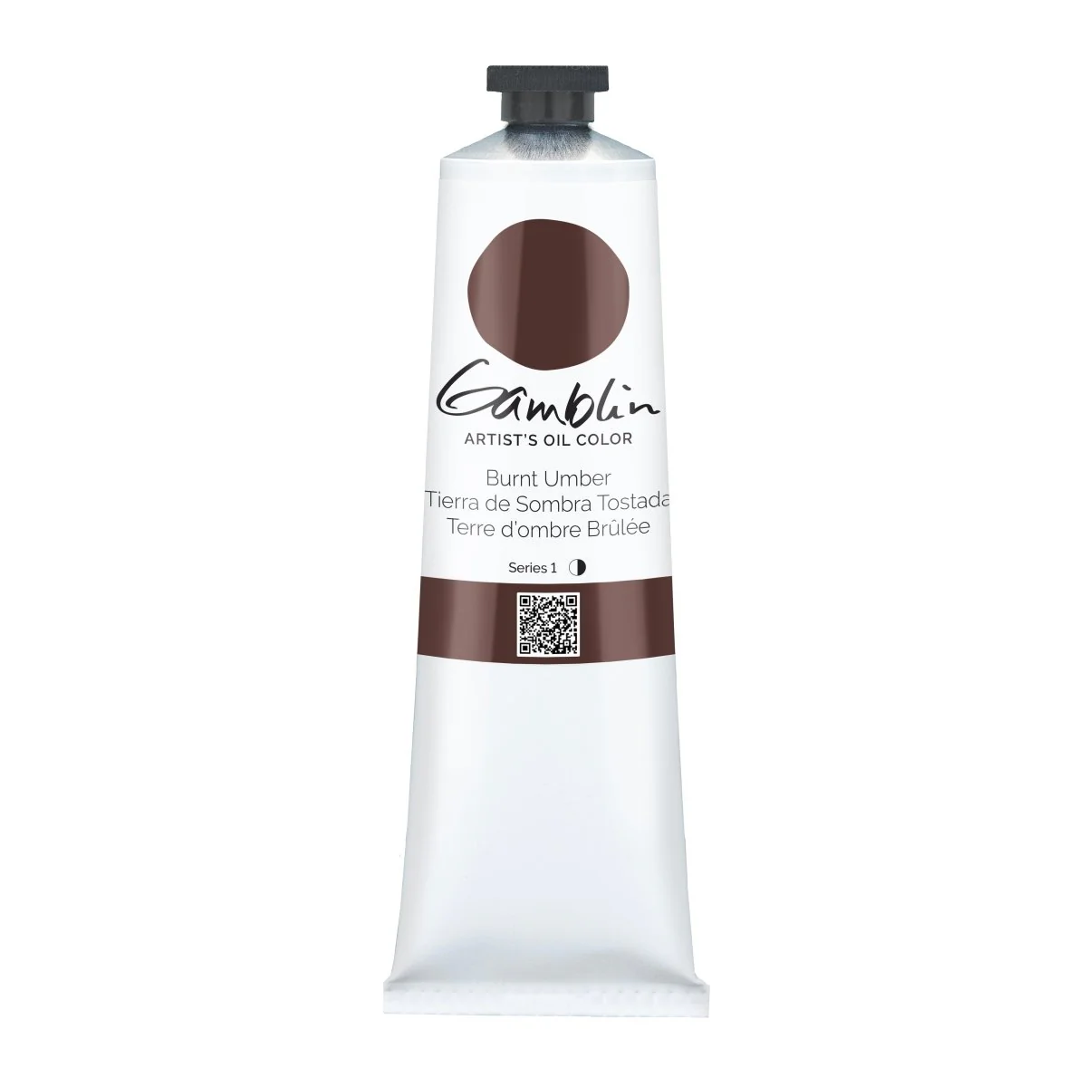 Gamblin Artist's Oil Colors Burnt Umber 150 ml
