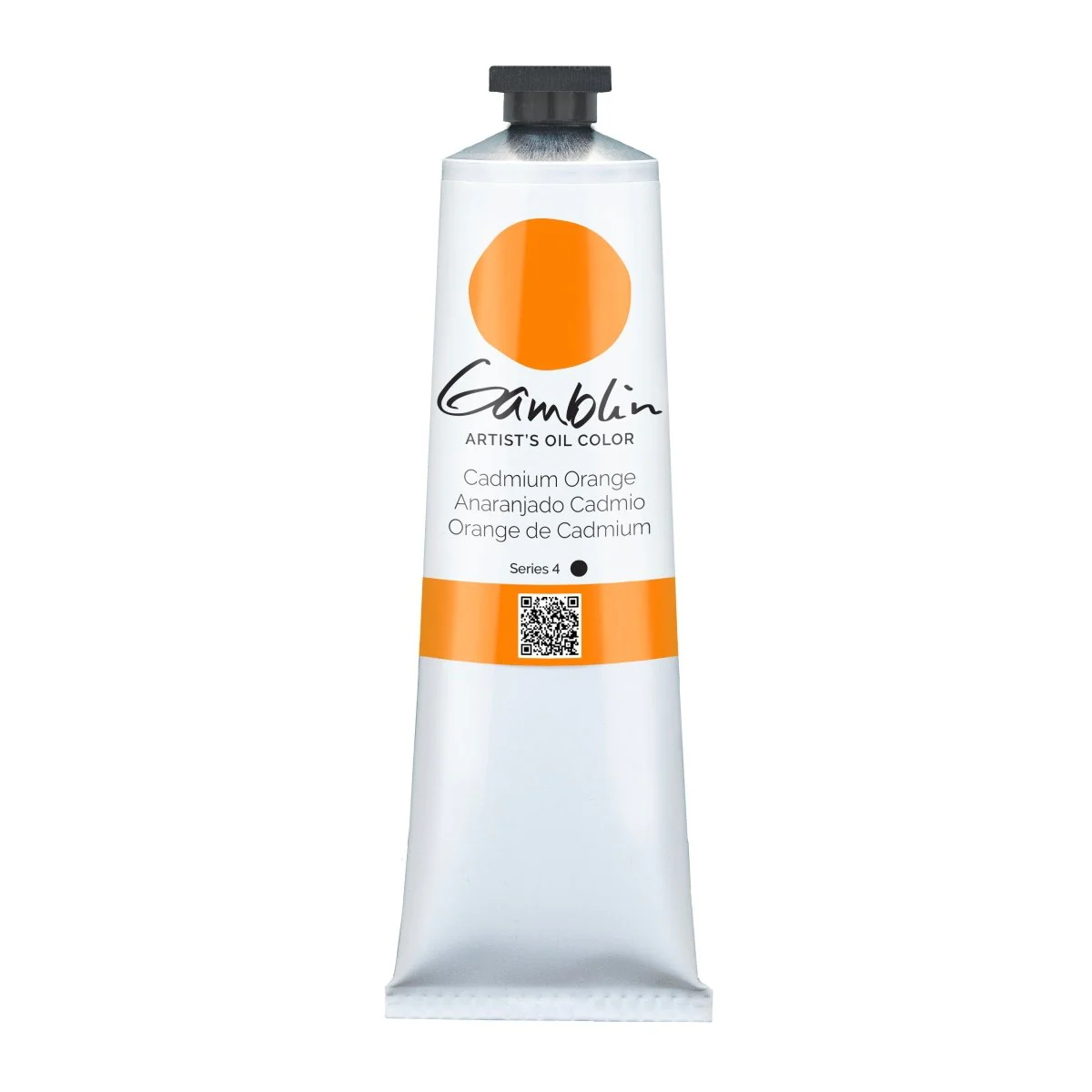 Gamblin Artist's Oil Colors Cadmium Orange 150 ml
