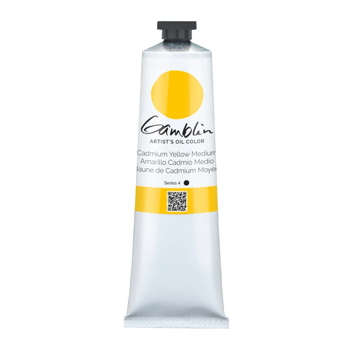 Gamblin Artist's Oil Colors Cadmium Yellow Medium 150 ml
