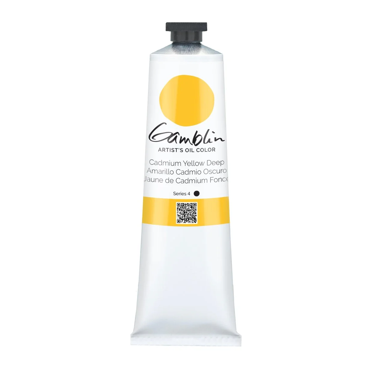 Gamblin Artist's Oil Colors Cadmium Yellow Deep 150 ml