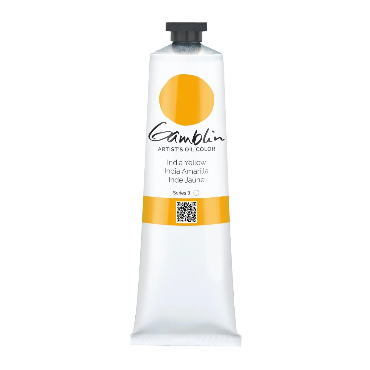 Gamblin Artist's Oil Colors India Yellow 150 ml