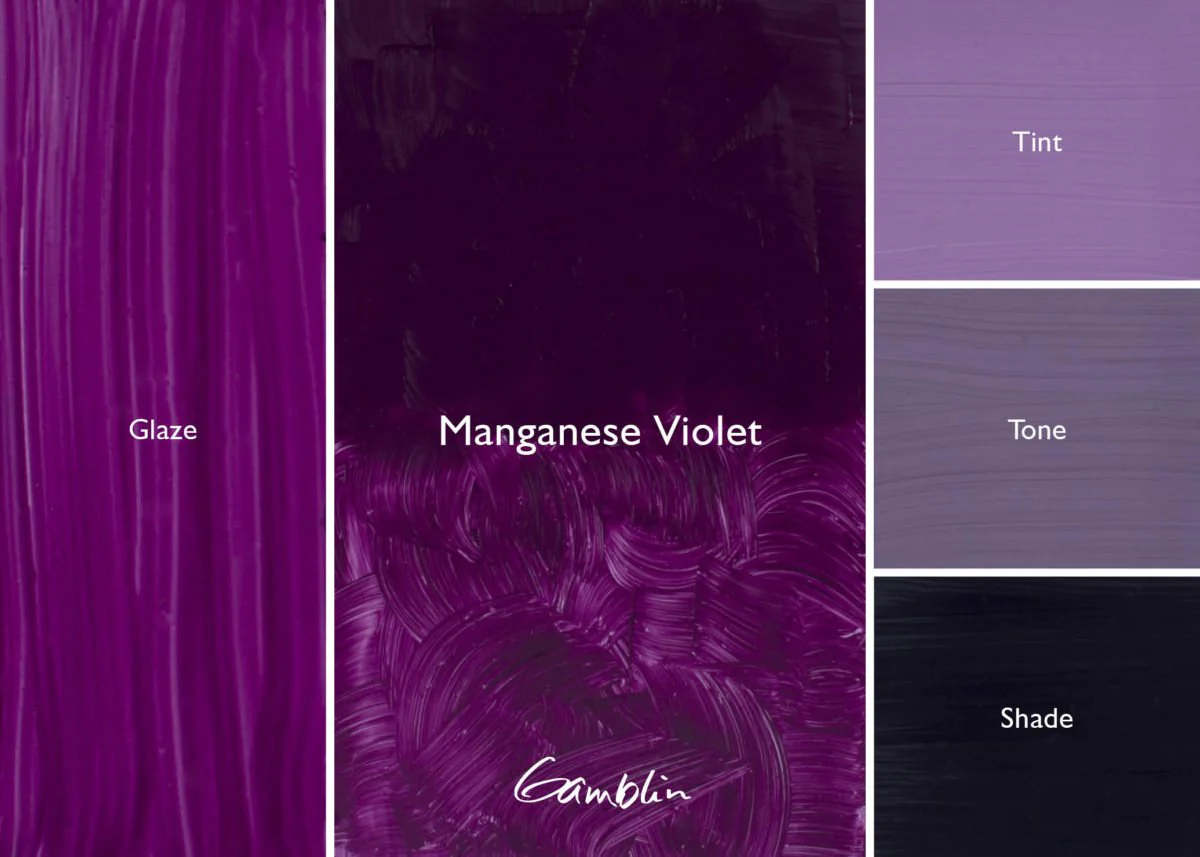 Gamblin Artist's Oil Colors Manganese Violet 150 ml - Image 2