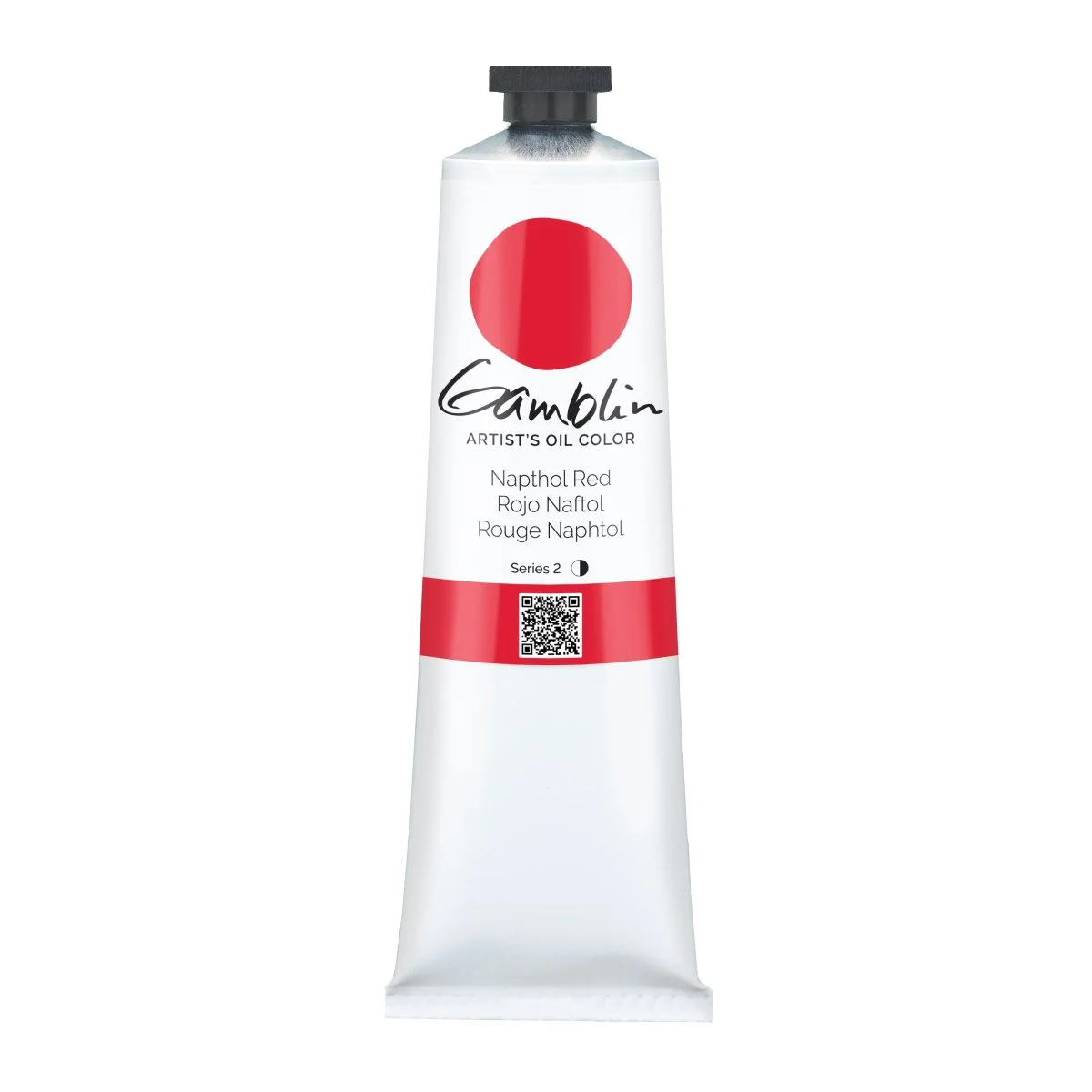 Gamblin Artist's Oil Colors Napthol Red 150 ml
