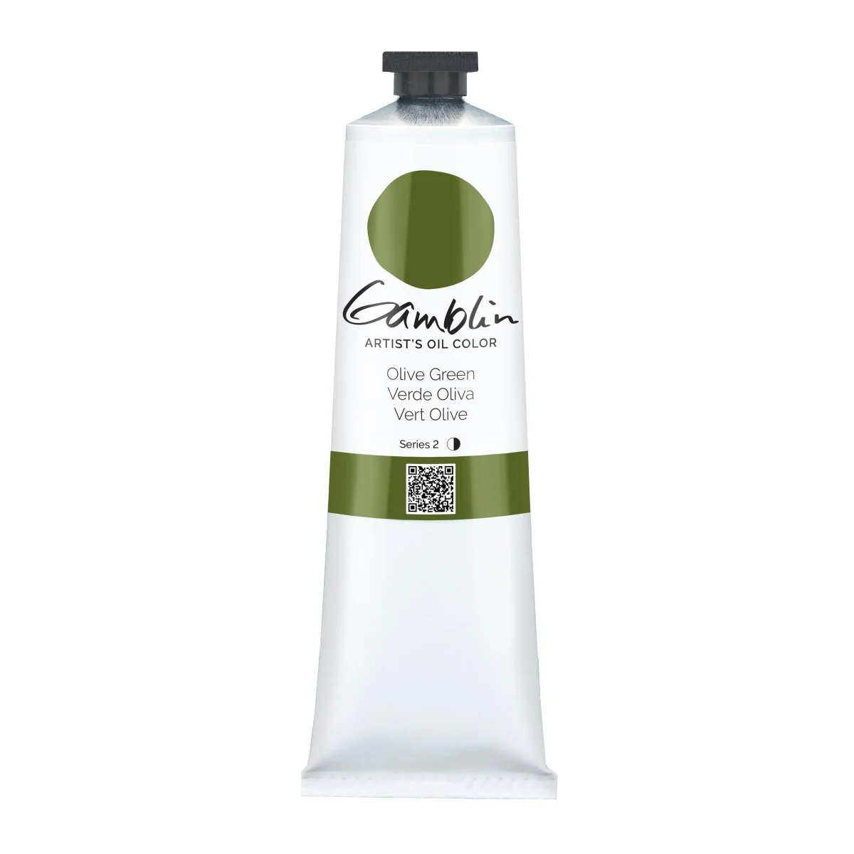Gamblin Artist's Oil Colors Olive Green 150 ml
