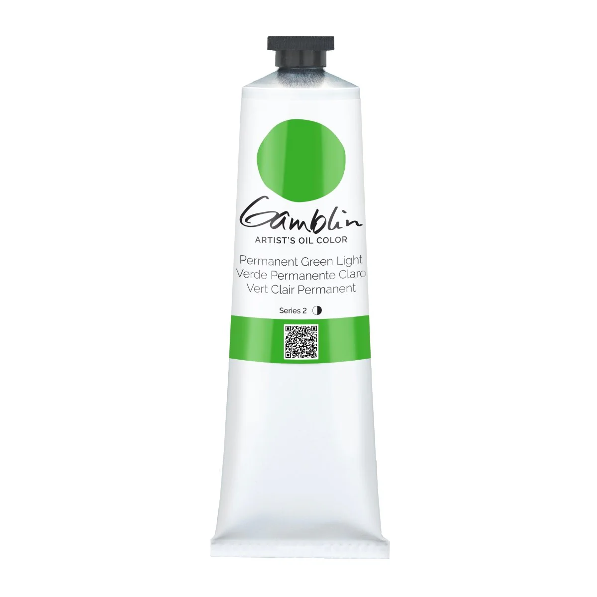 Gamblin Artist's Oil Colors Permanent Green Light 150 ml