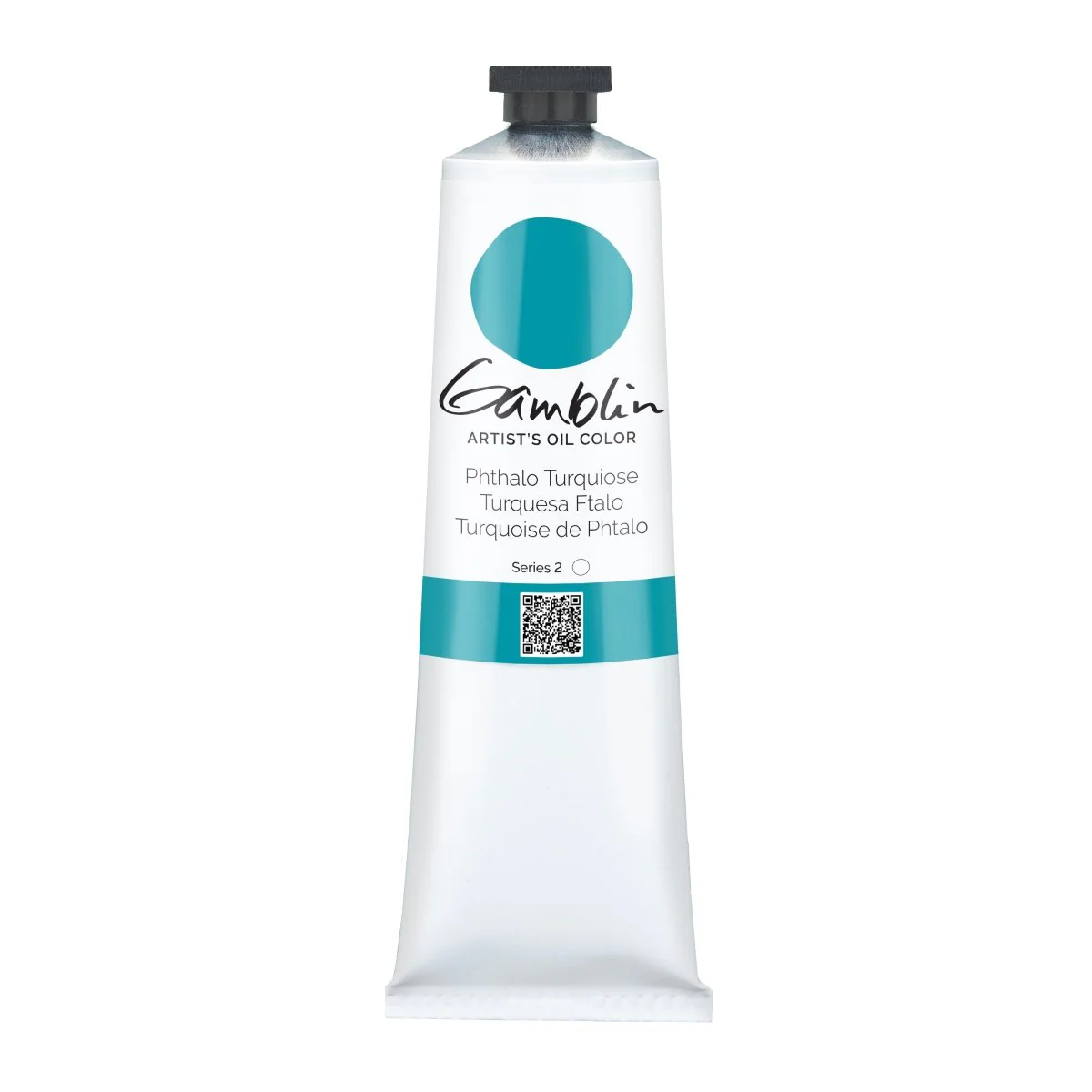 Gamblin Artist's Oil Colors Phthalo Turquoise 150 ml