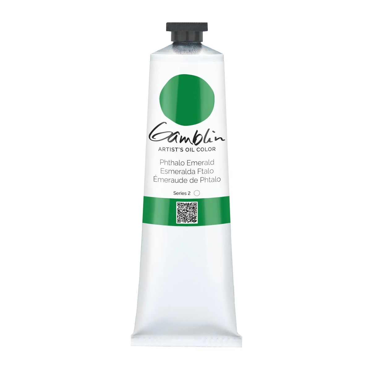 Gamblin Artist's Oil Colors Phthalo Emerald 150 ml