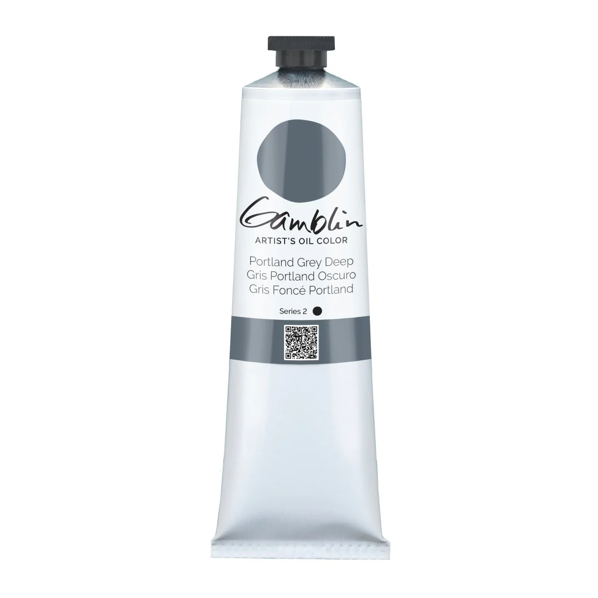 Gamblin Artist's Oil Colors Portland Grey Deep 150 ml