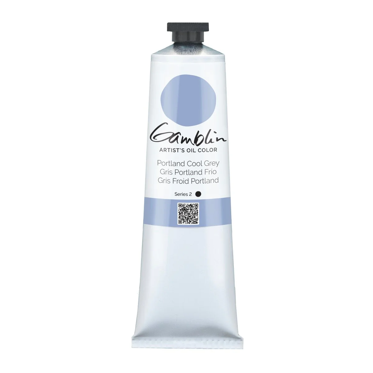 Gamblin Artist's Oil Colors Portland Cool Gray 150 ml