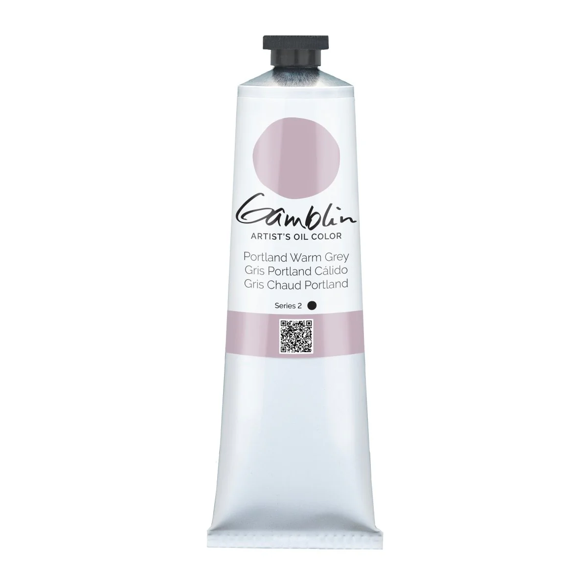Gamblin Artist's Oil Colors Portland Warm Gray 150 ml