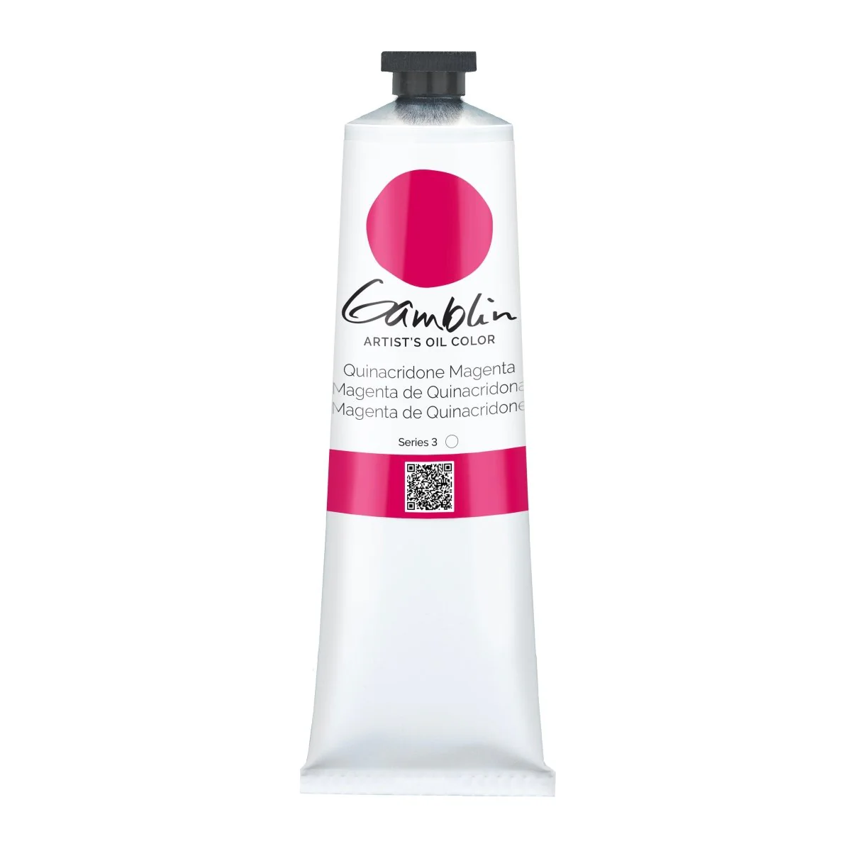 Gamblin Artist's Oil Colors Quinacridone Magenta 150 ml