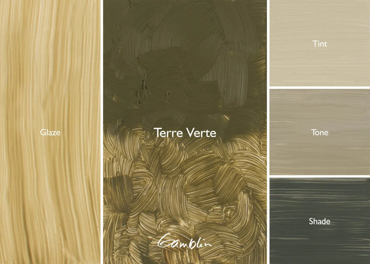 Gamblin Artist's Oil Colors Terre Verte 150 ml - Image 2