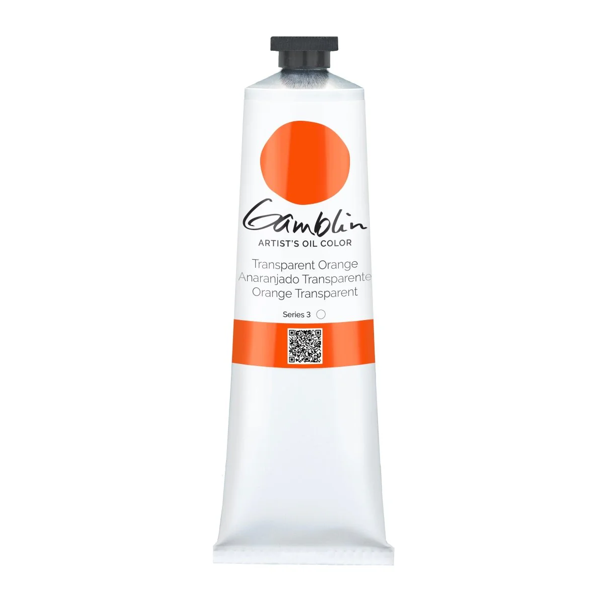 Gamblin Artist's Oil Colors Transparent Orange 150 ml