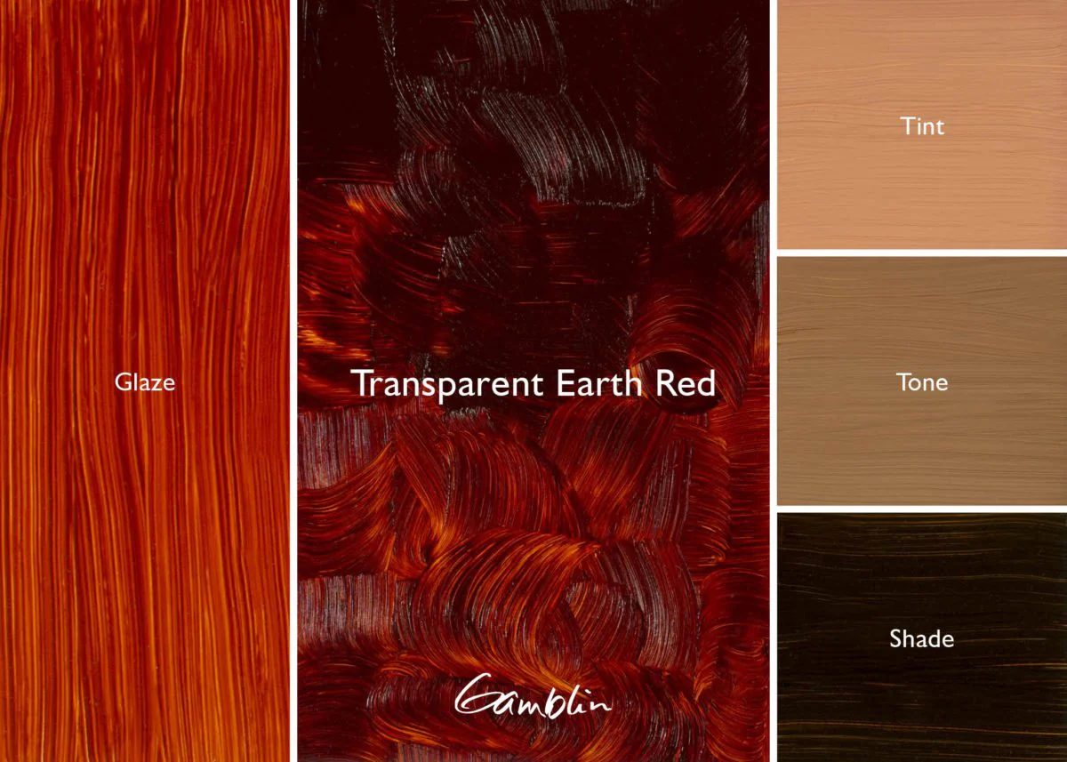 Gamblin Artist's Oil Colors Transparent Earth Red 150 ml - Image 2