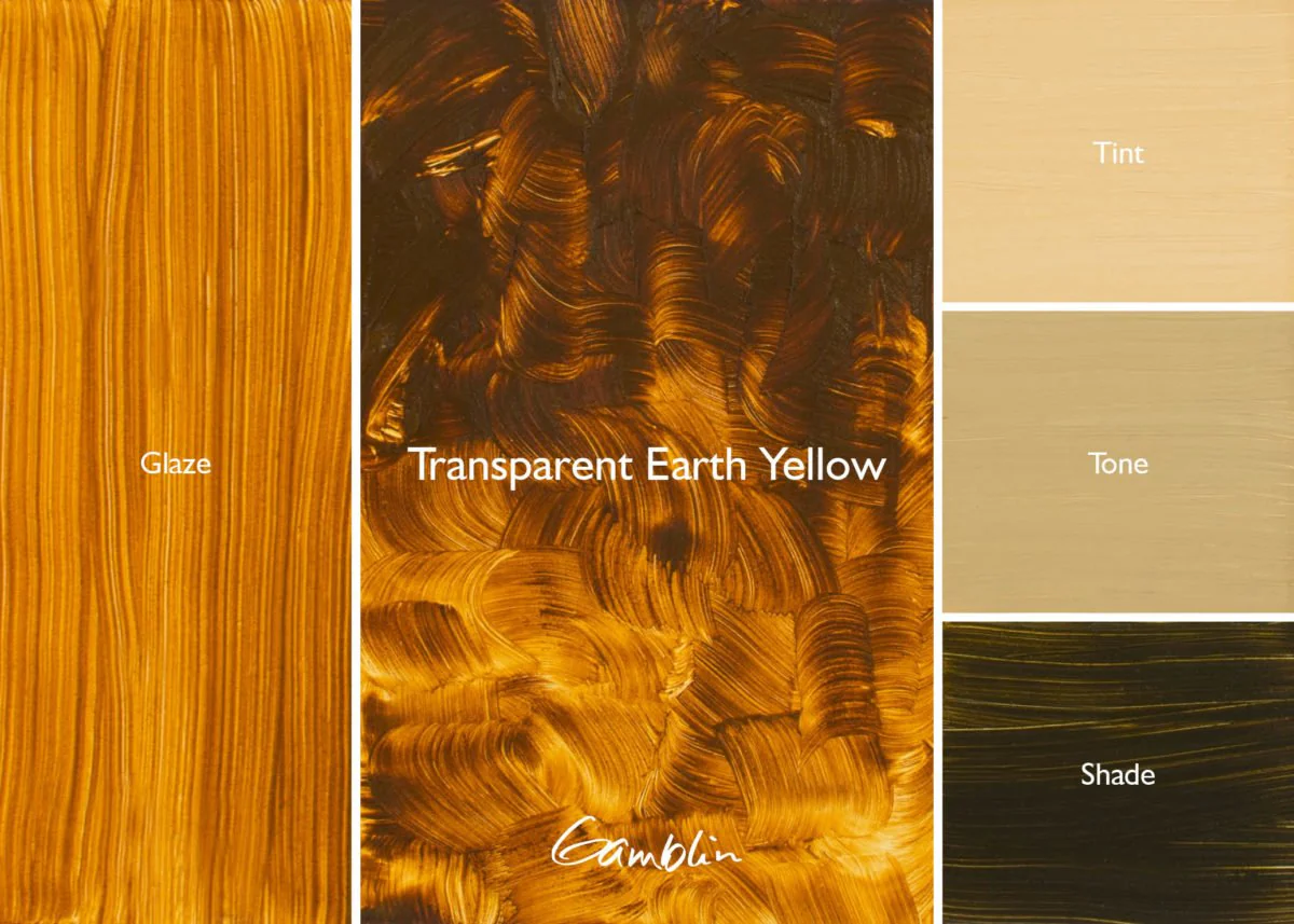 Gamblin Artist's Oil Colors Transparent Earth Yellow 150 ml - Image 2