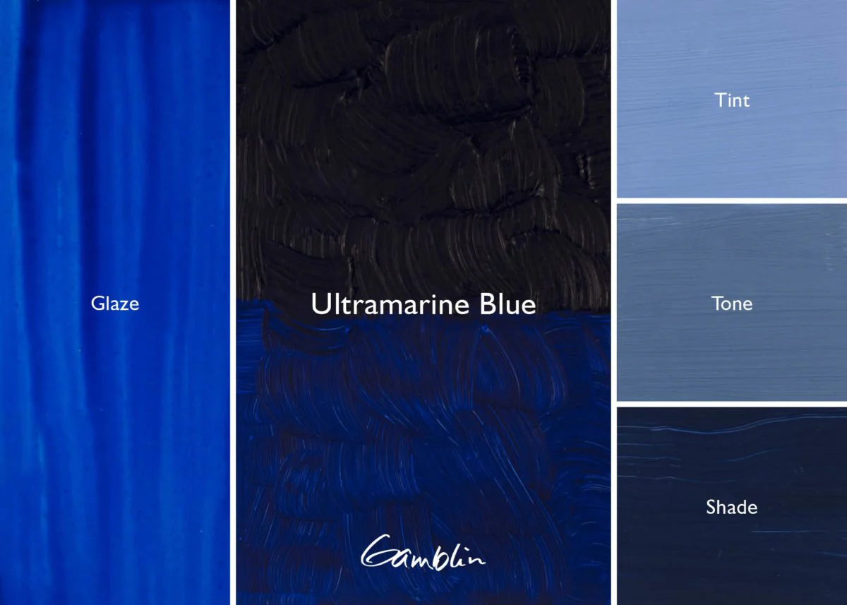 Gamblin Artist's Oil Colors Ultramarine Blue 150 ml - Image 2