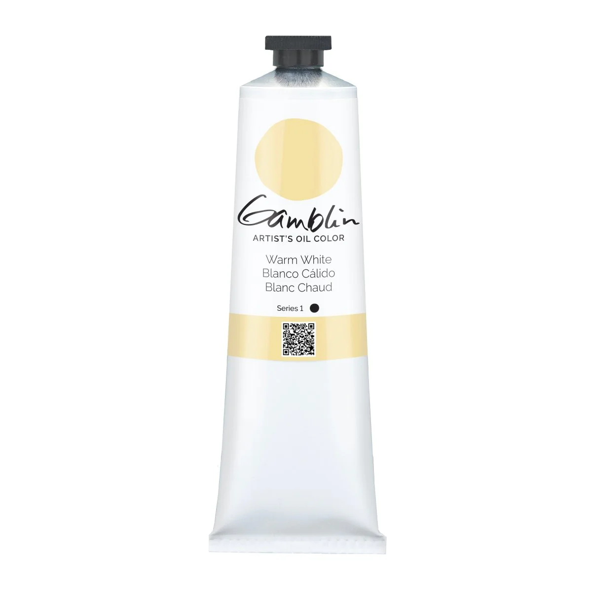 Gamblin Artist's Oil Colors Warm White 150 ml
