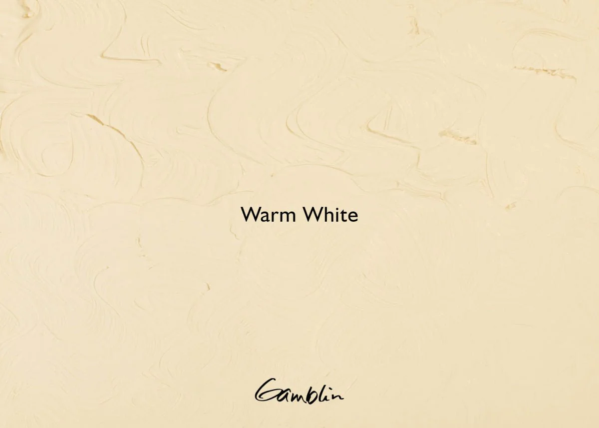 Gamblin Artist's Oil Colors Warm White 150 ml - Image 2