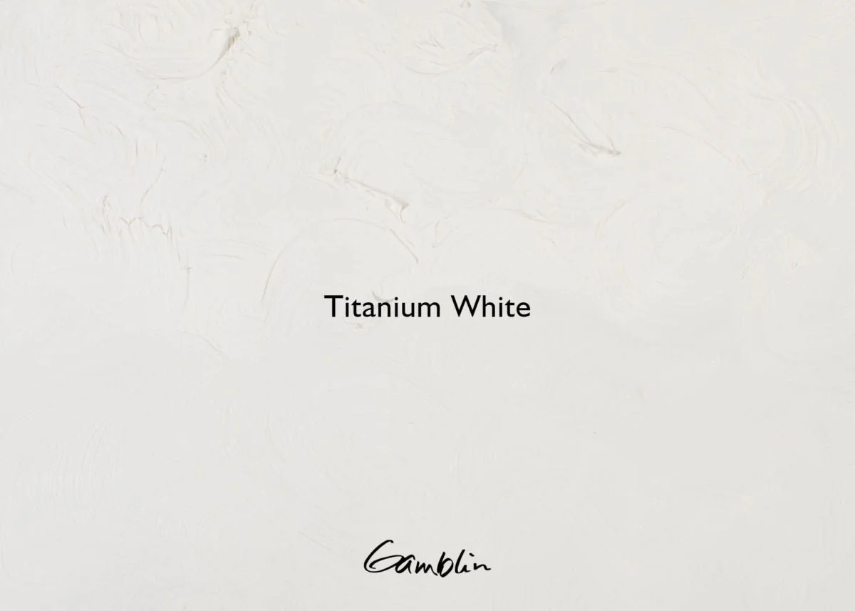 Gamblin Artist's Oil Colors Titanium White 150 ml - Image 2