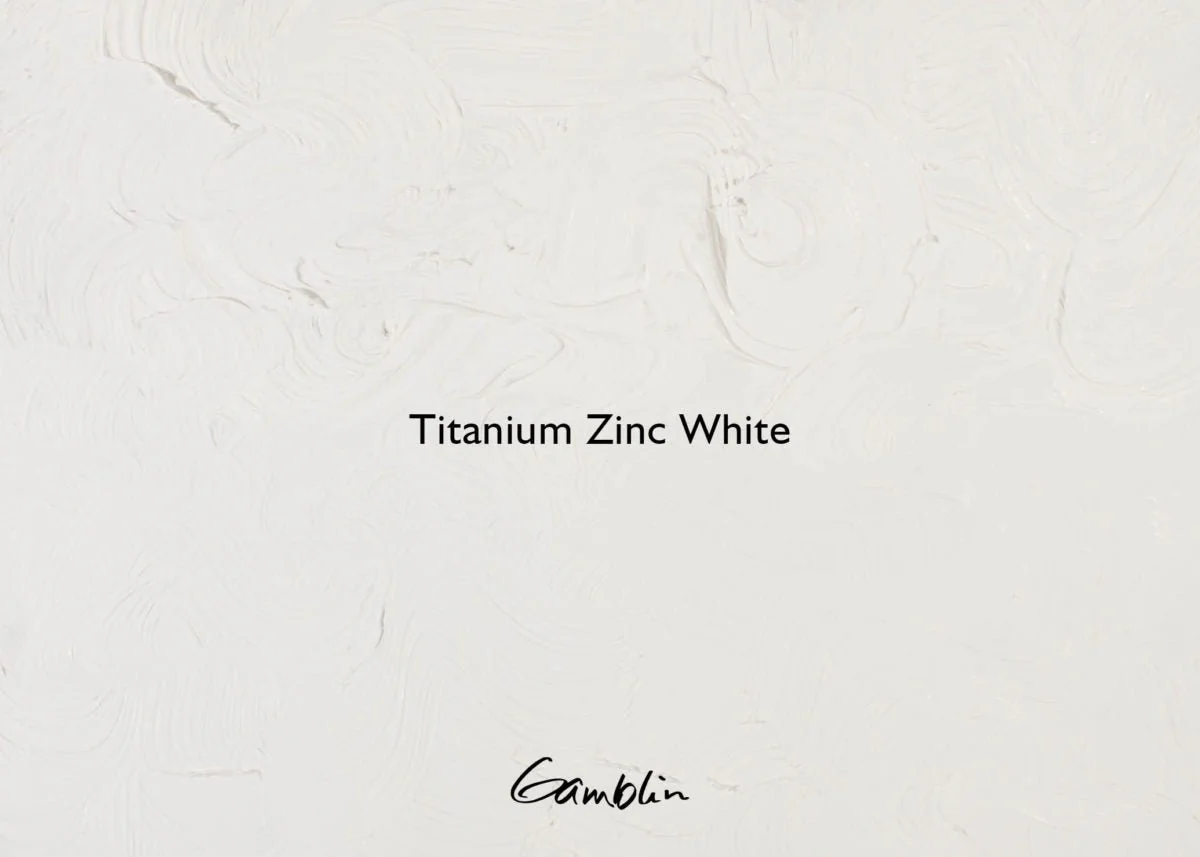 Gamblin Artist's Oil Colors Titanium-zinc White 150 ml - Image 2