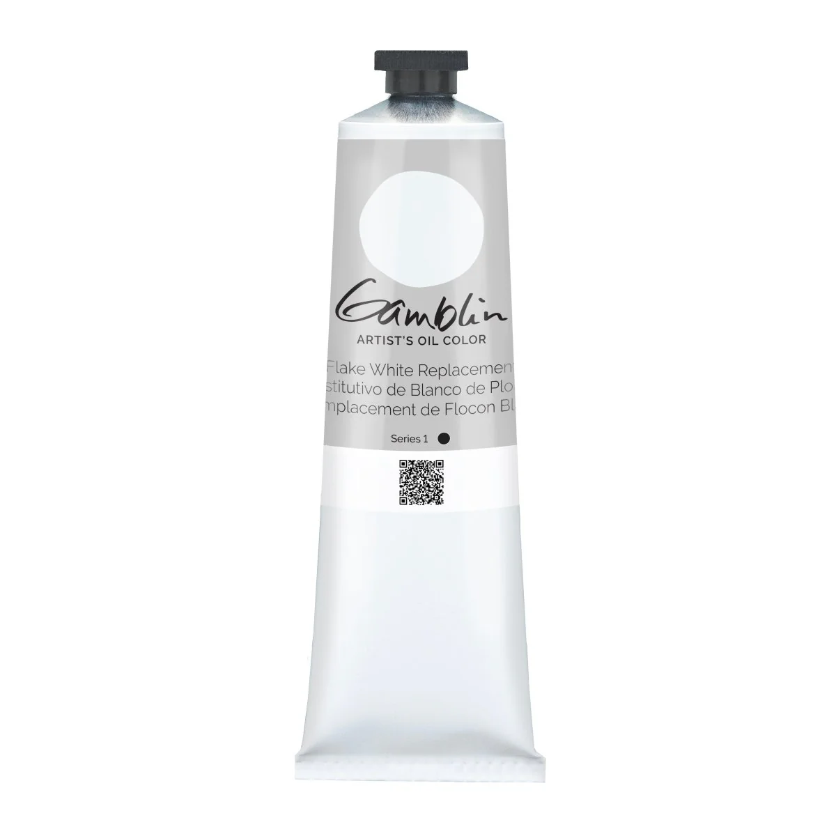 Gamblin Artist's Oil Colors Flake White Replacement 150 ml