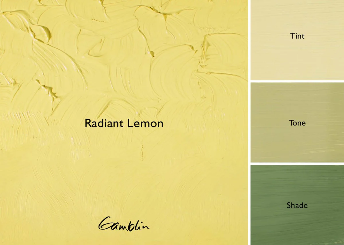 Gamblin Artist's Oil Colors Radiant Lemon 150 ml - Image 2