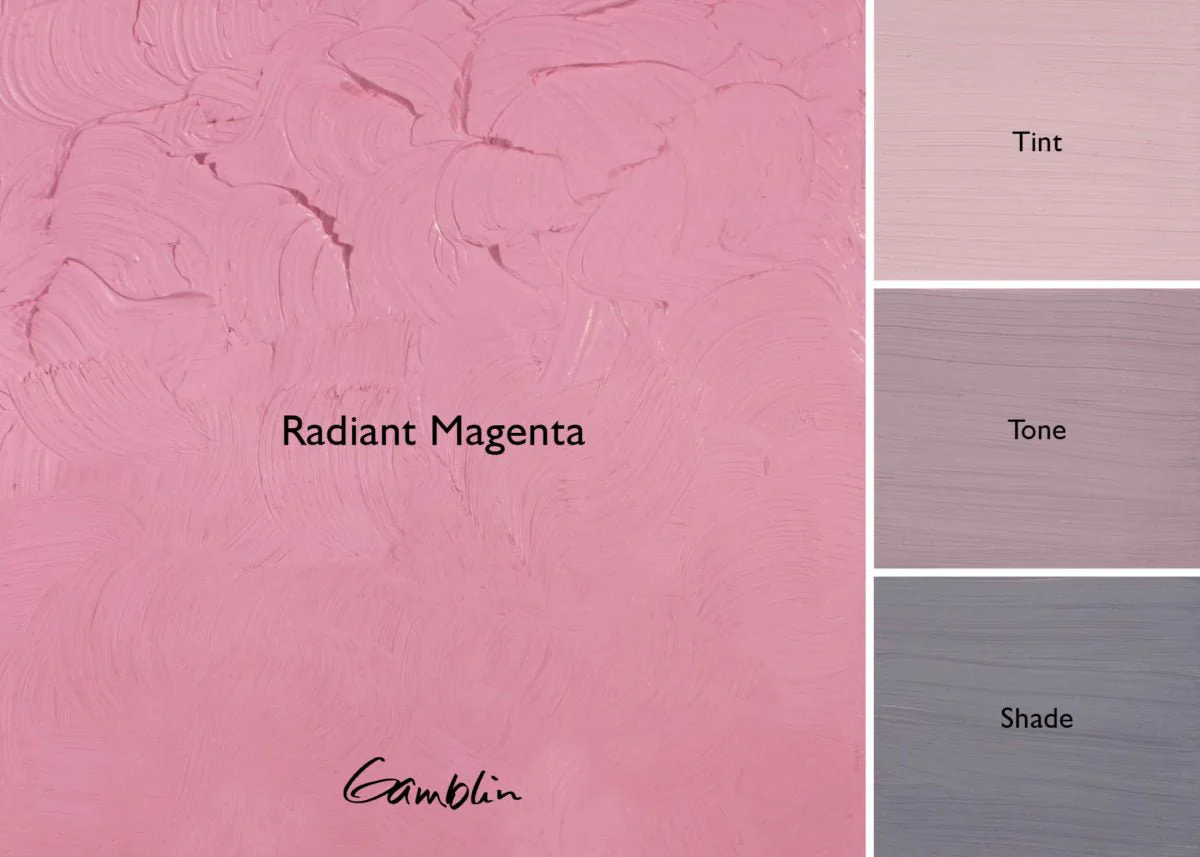 Gamblin Artist's Oil Colors Radiant Magenta 150 ml - Image 2