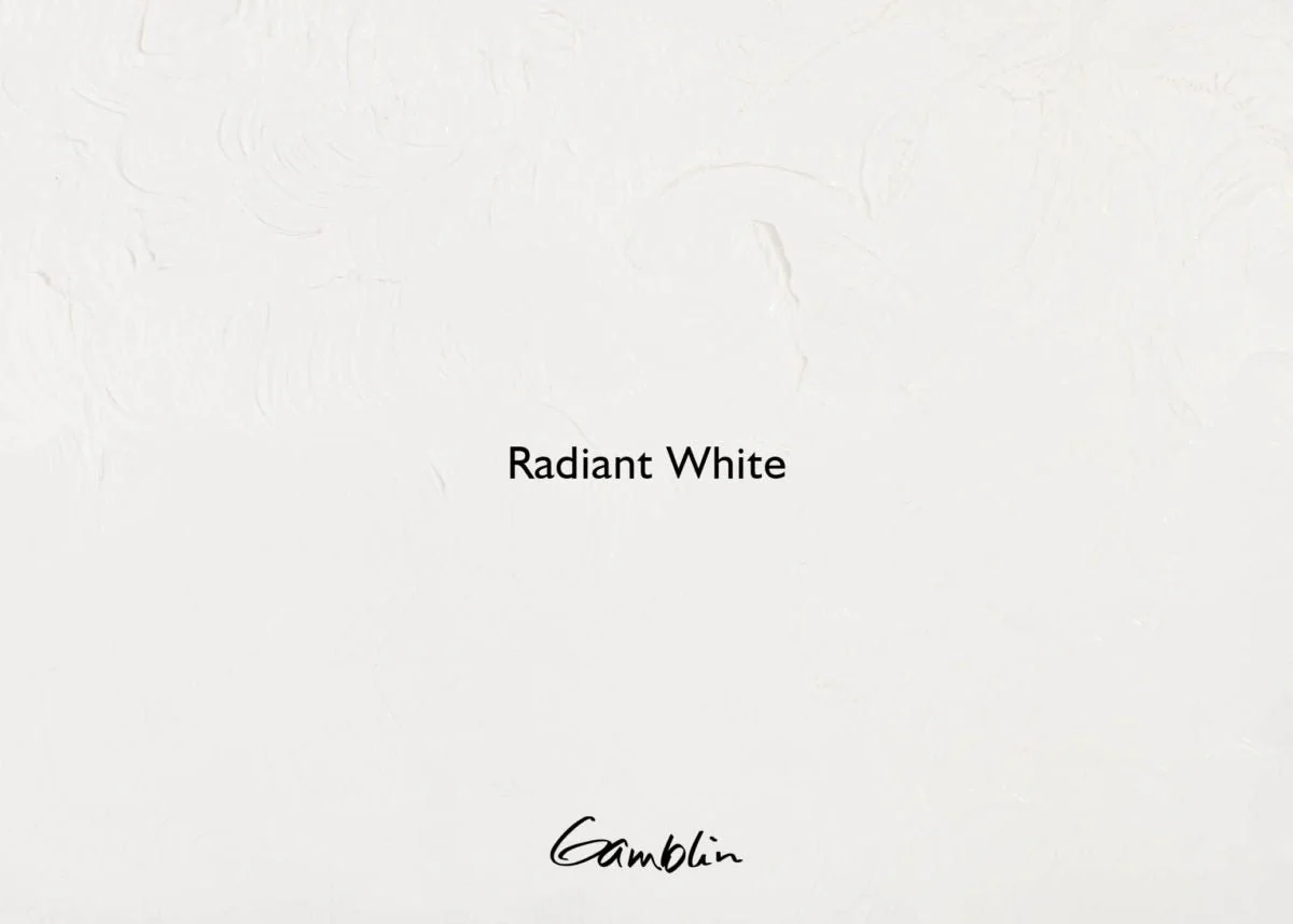Gamblin Artist's Oil Colors Radiant White 150 ml - Image 2