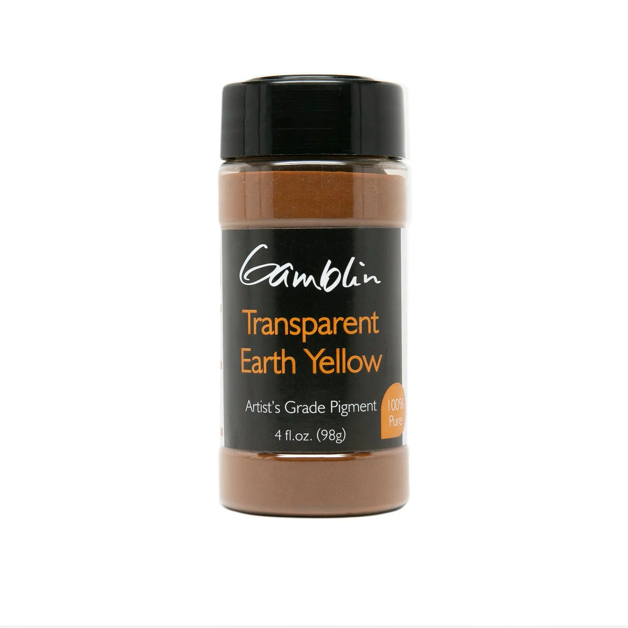 Gamblin Dry Pigment Transparent Earth Yellow 4oz (118ml)