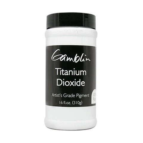 Gamblin Dry Pigment Titanium Dioxide 16oz (472ml)
