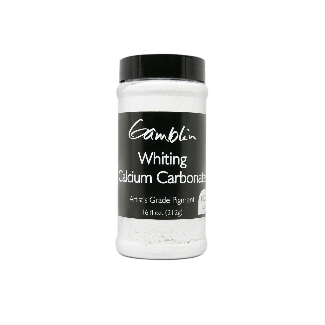 Gamblin Dry Pigment Calcium Carbonate (Whiting) 16oz (472ml)