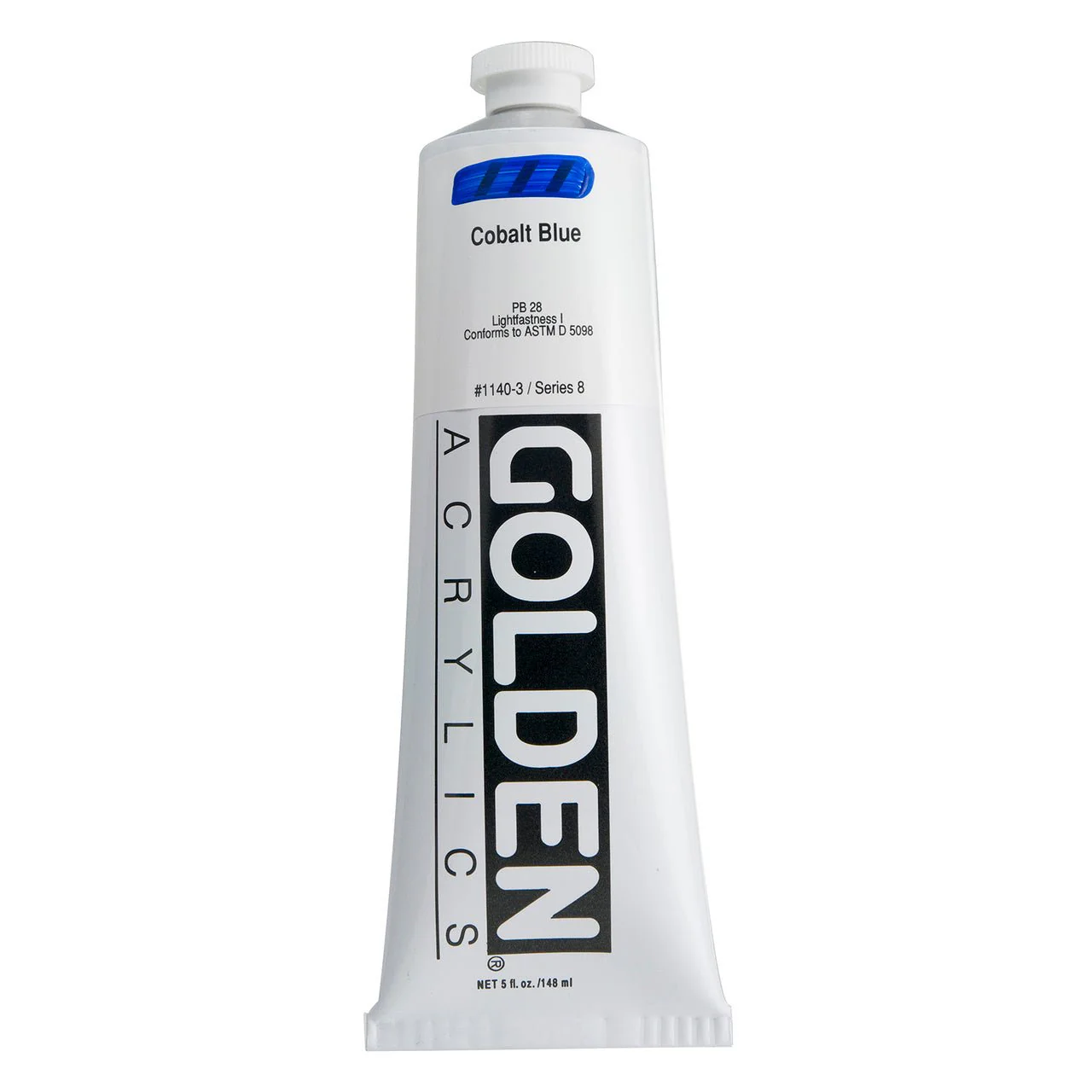 Golden Heavy Body Acrylic Cobalt Blue 5 oz