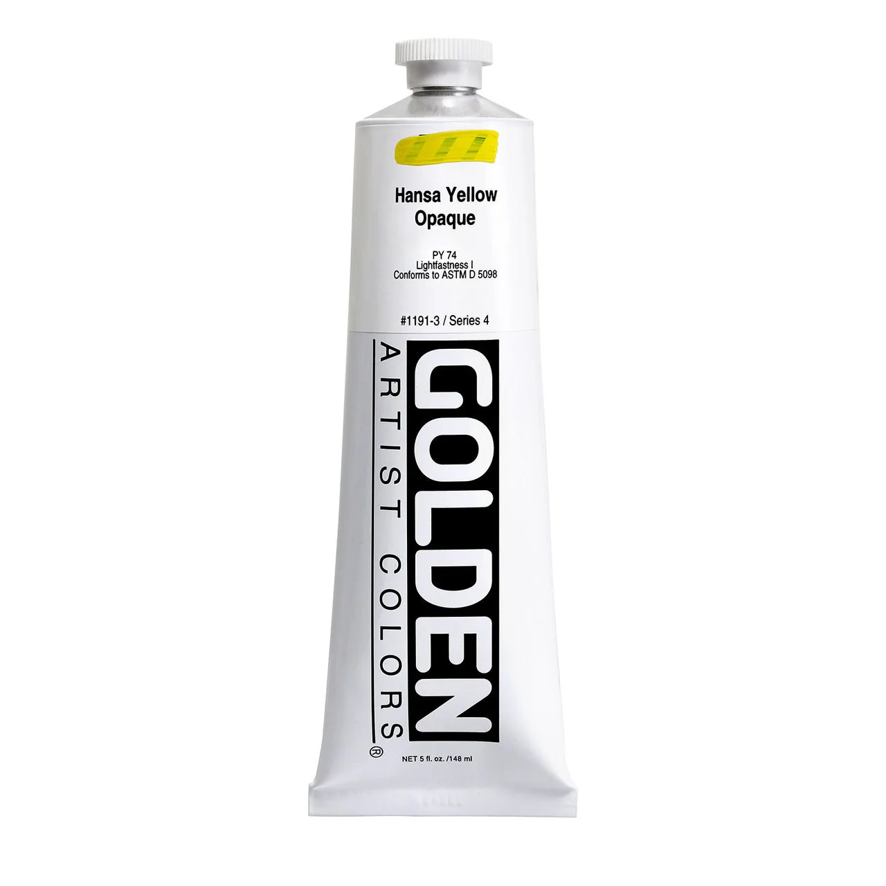 Golden Heavy Body Acrylic Hansa Yellow Opaque 5 oz