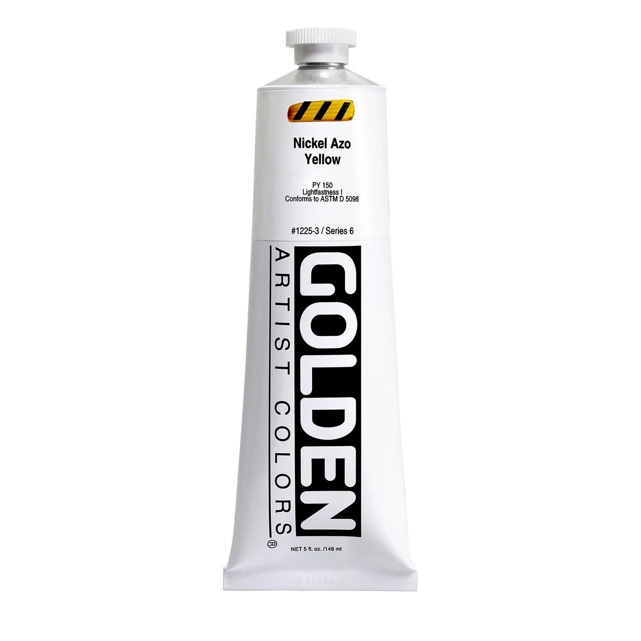 Golden Heavy Body Acrylic Nickel Azo Yellow 5 oz