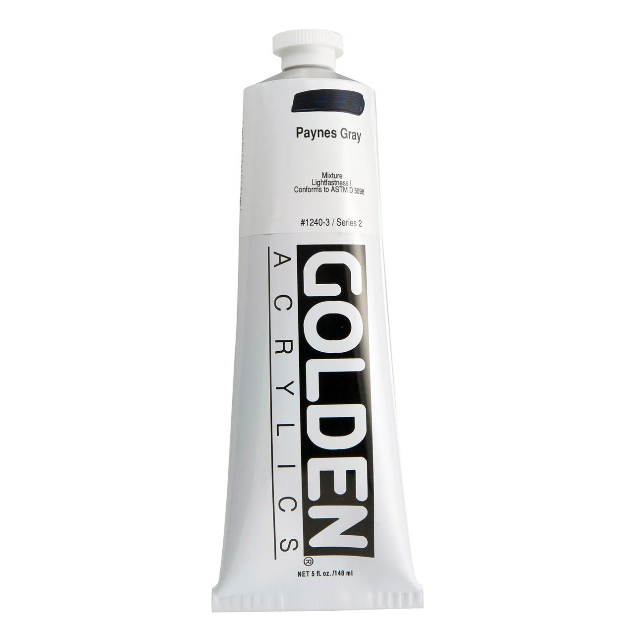 Golden Heavy Body Acrylic Paynes Gray 5 oz