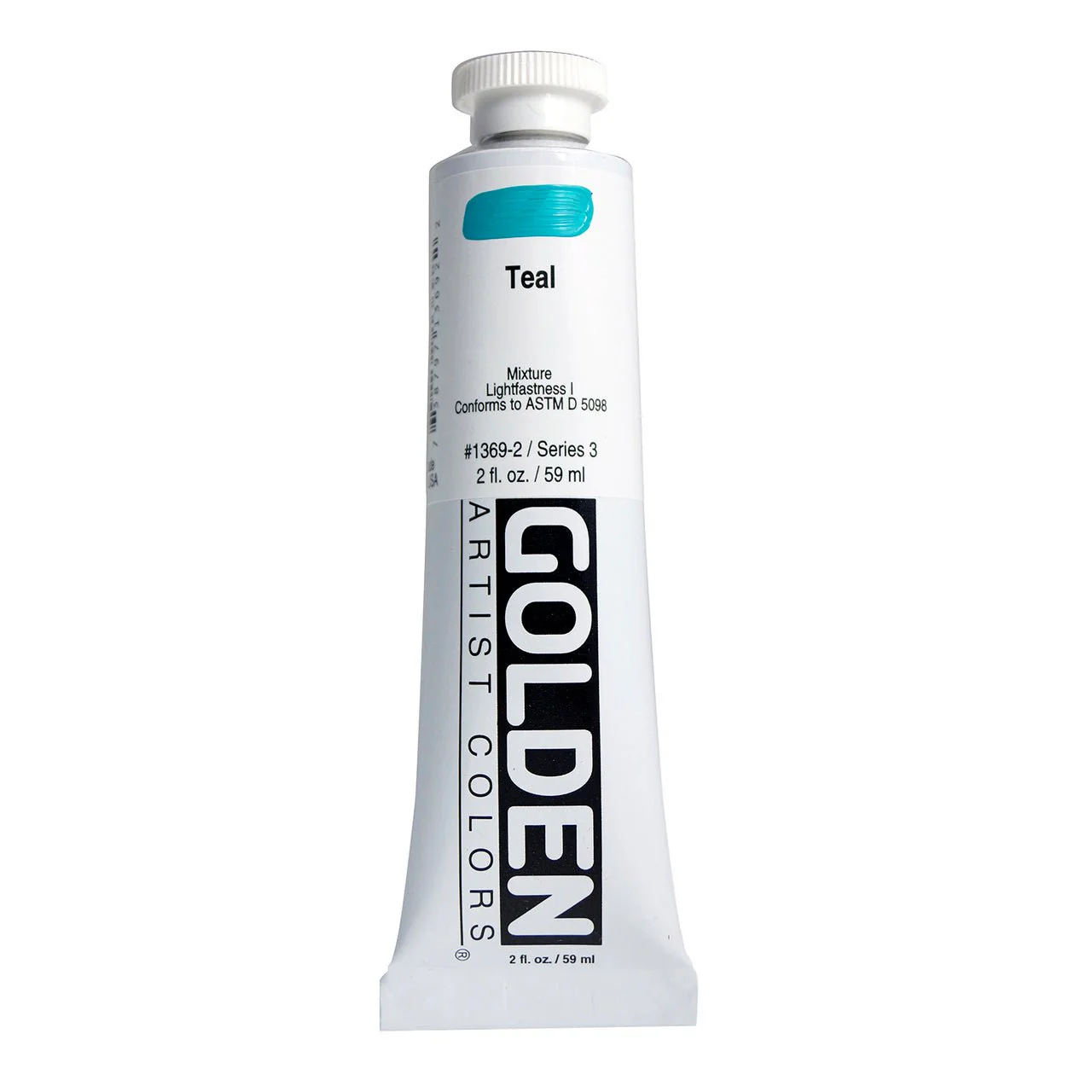 Golden Heavy Body Acrylic Teal 2 oz