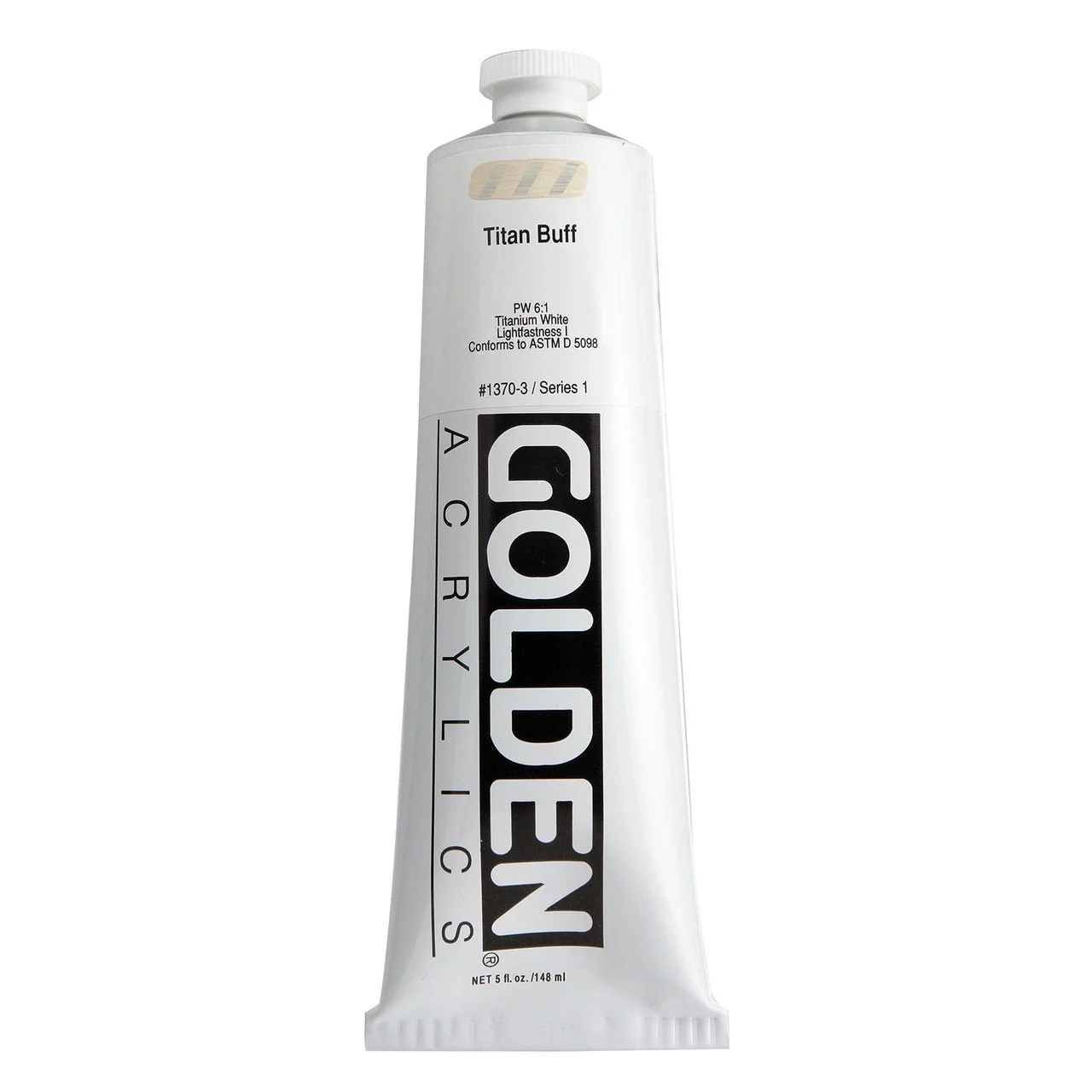 Golden Heavy Body Acrylic Titan Buff 5 oz