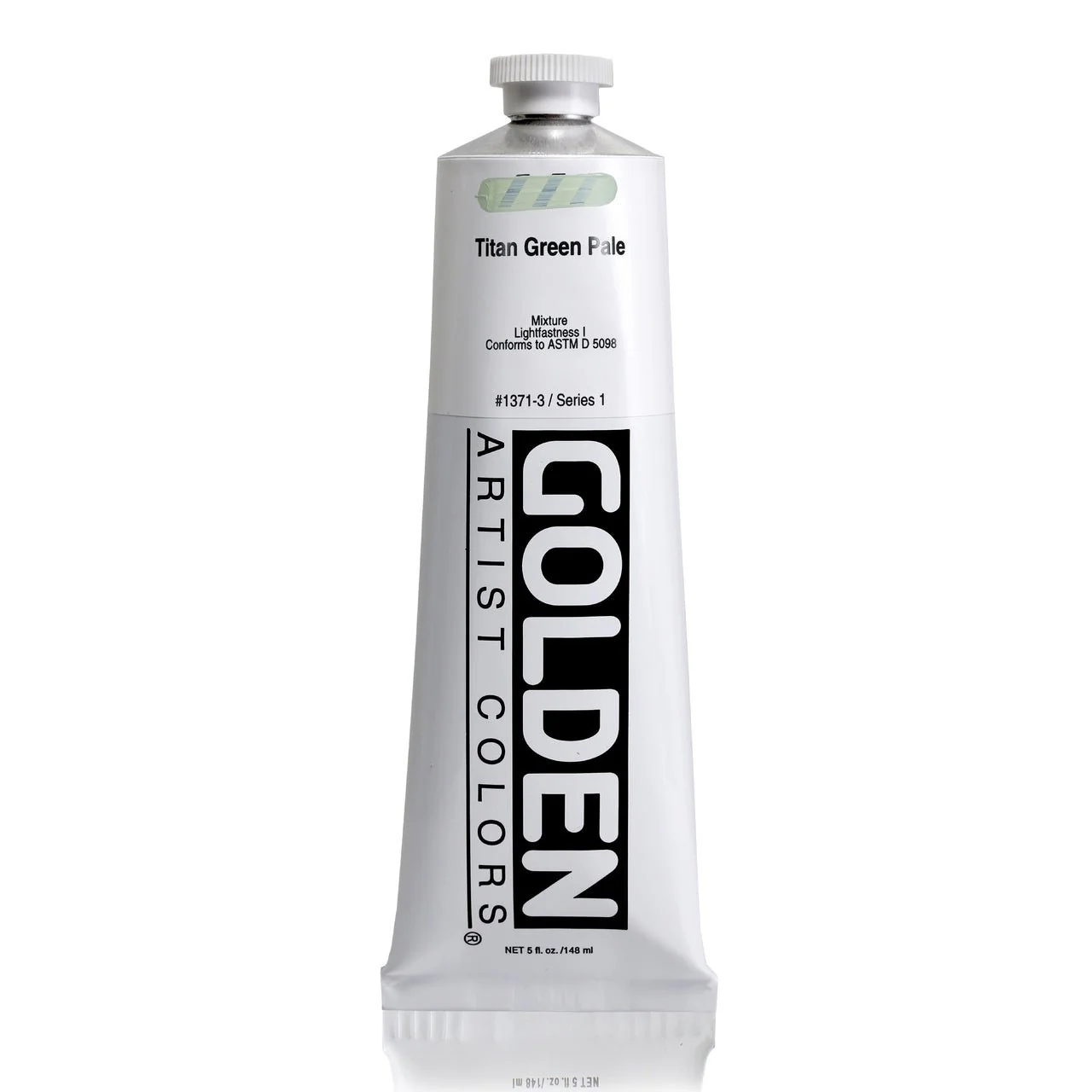 Golden Heavy Body Acrylic Titan Green Pale 5 oz