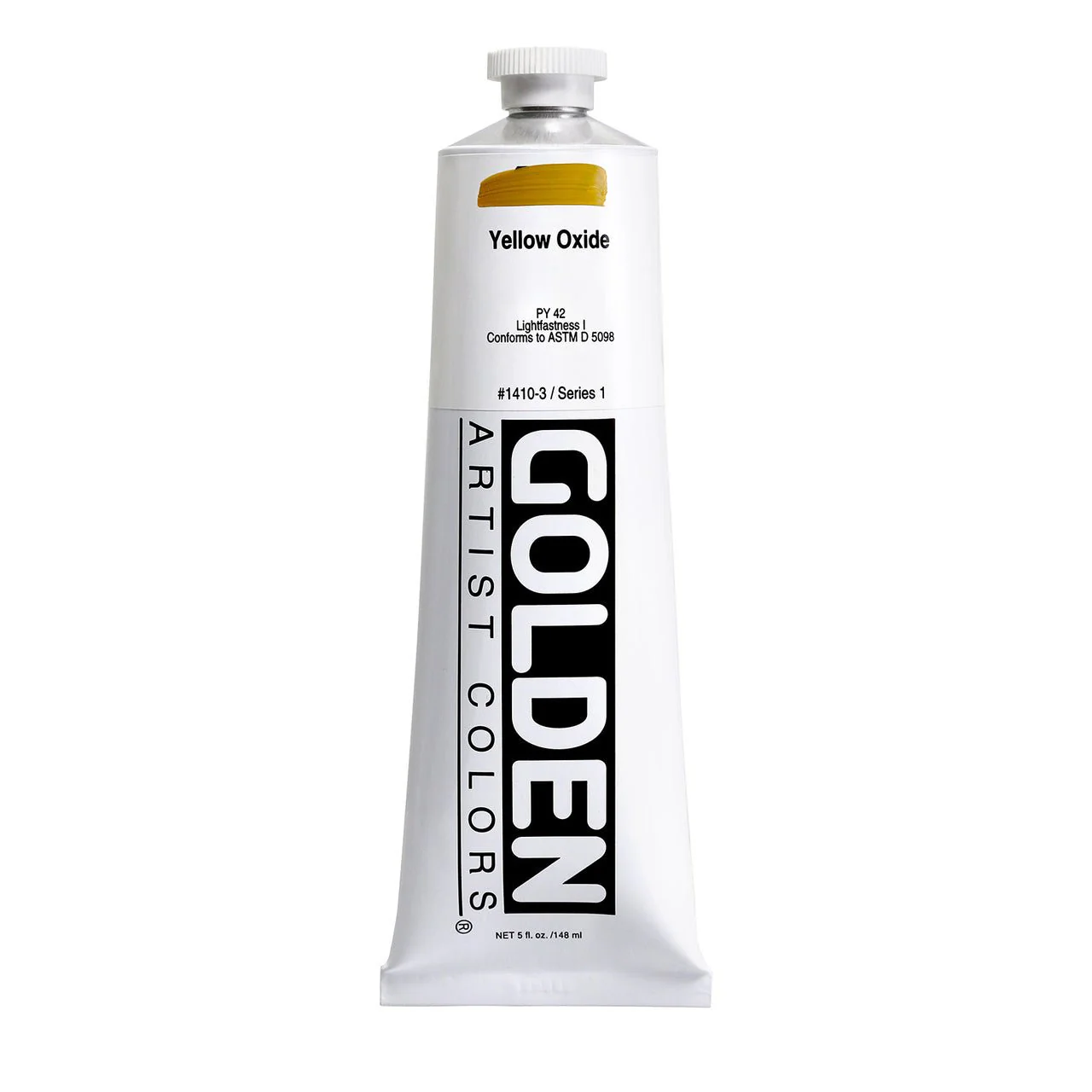 Golden Heavy Body Acrylic Yellow Oxide 5 oz